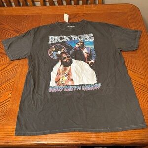 Rick Boss Graphic Tee - Charcoal